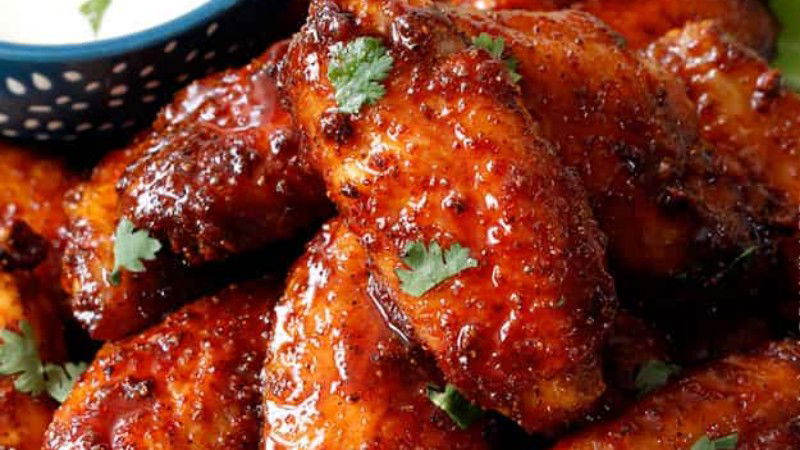 Spicy Honey Chicken Wings 2
