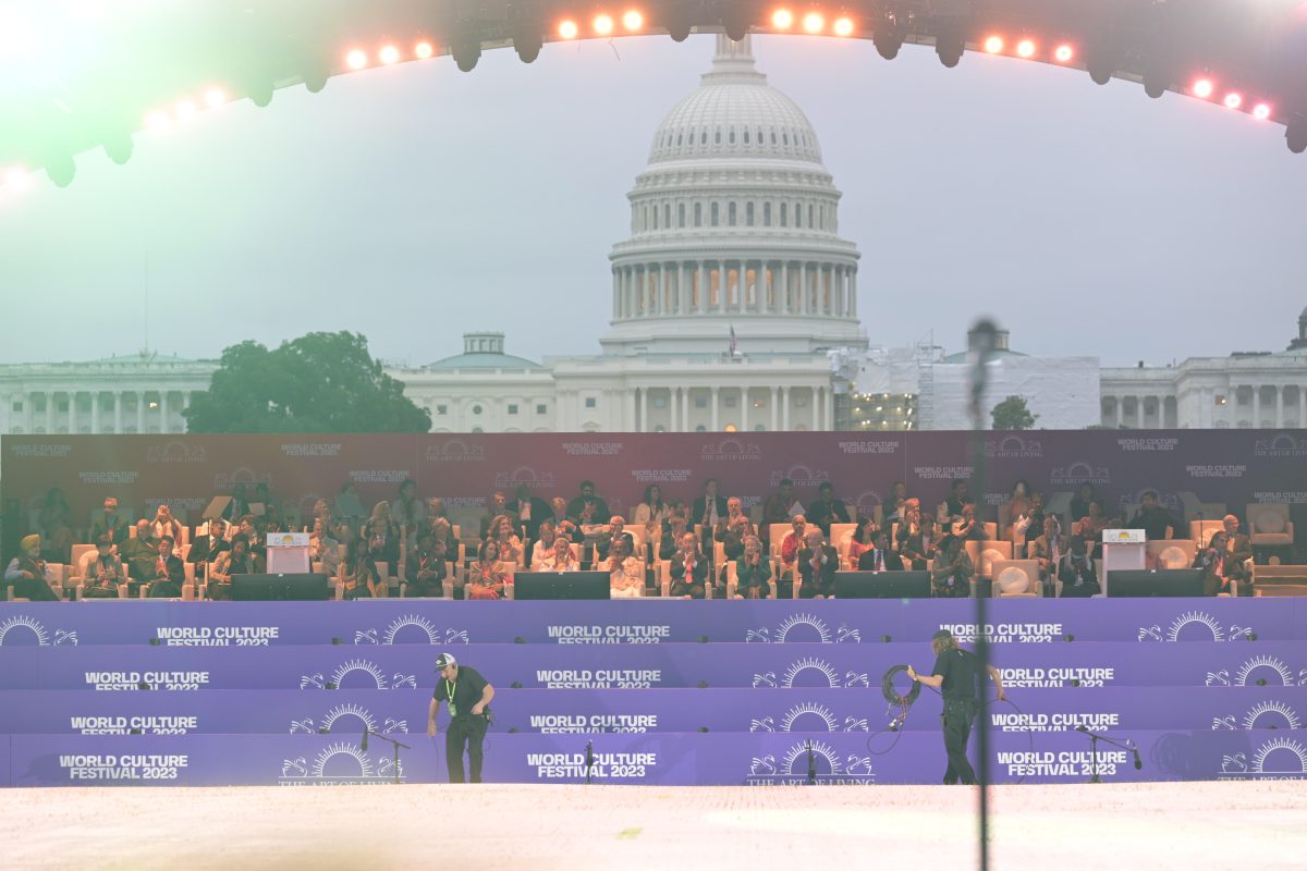 Stage is set for Art of Living s 4th World Culture Festival