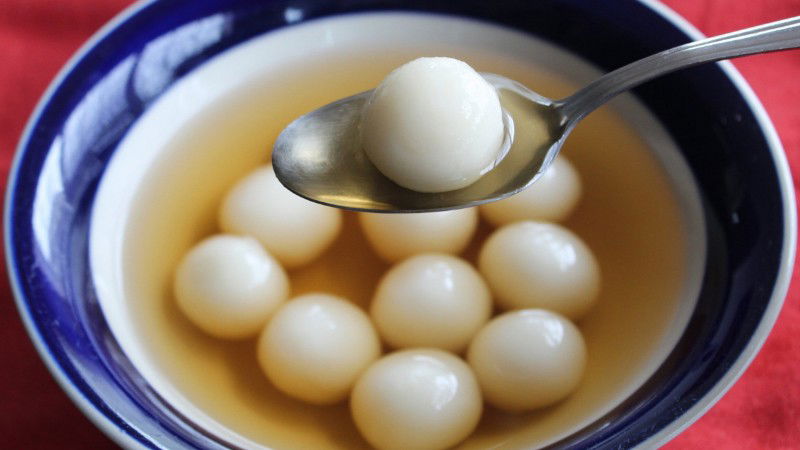 Tang Yuan Black Sesame Dumplings