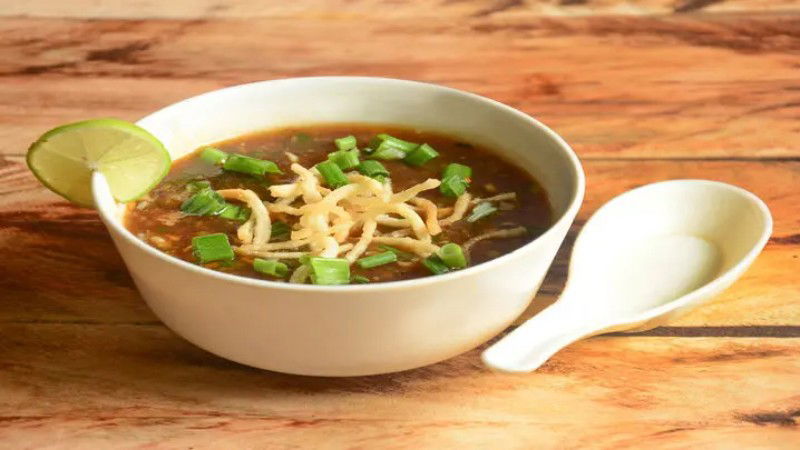 Vegetable manchow soup