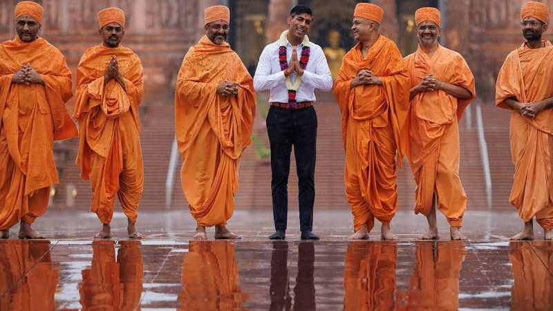 rishi sunak akshardham