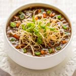 vegetable manchow soup 1