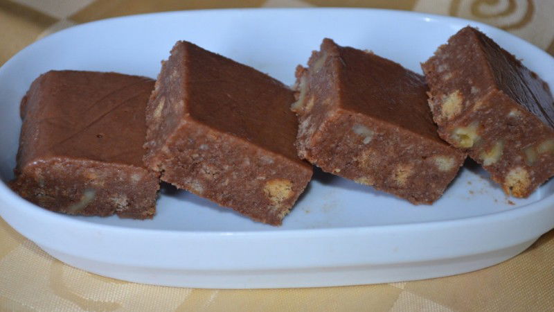 Chocolate Mysore Pak 1
