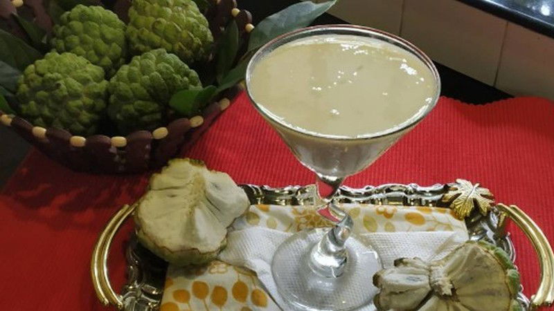 Custard Apple Smoothie 1