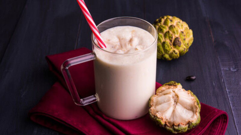 Custard Apple Smoothie 2