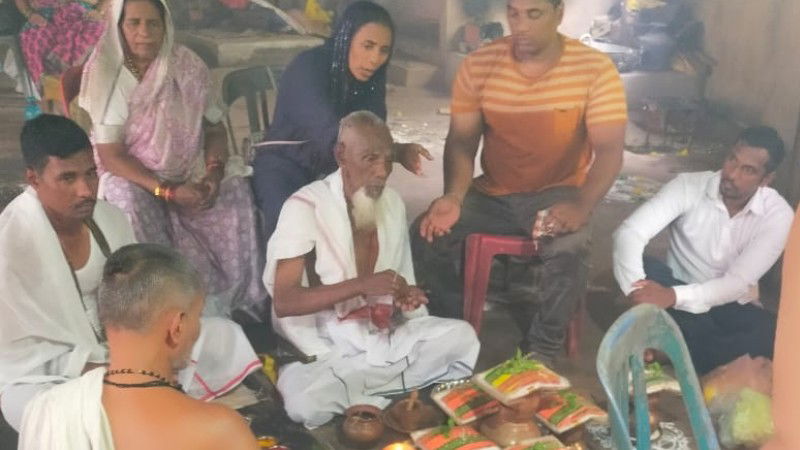 Pitru Dosha Puja performed Dharwad Muslim Family in Gokarna 2