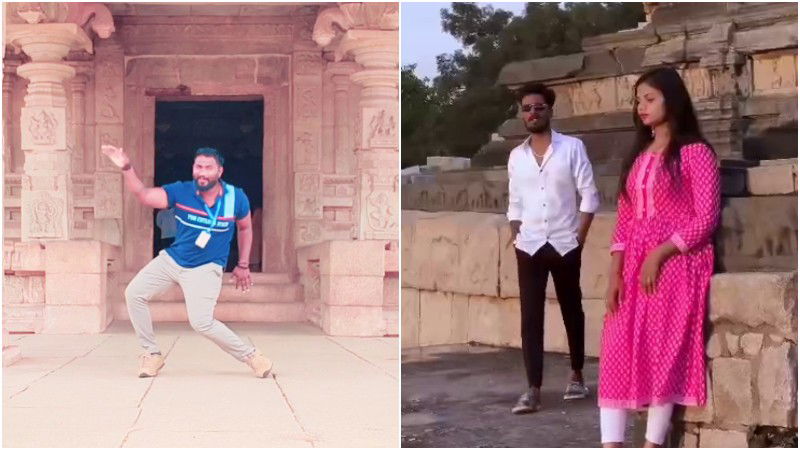 Reels Shoot at Hampi Monuments Social Media 1