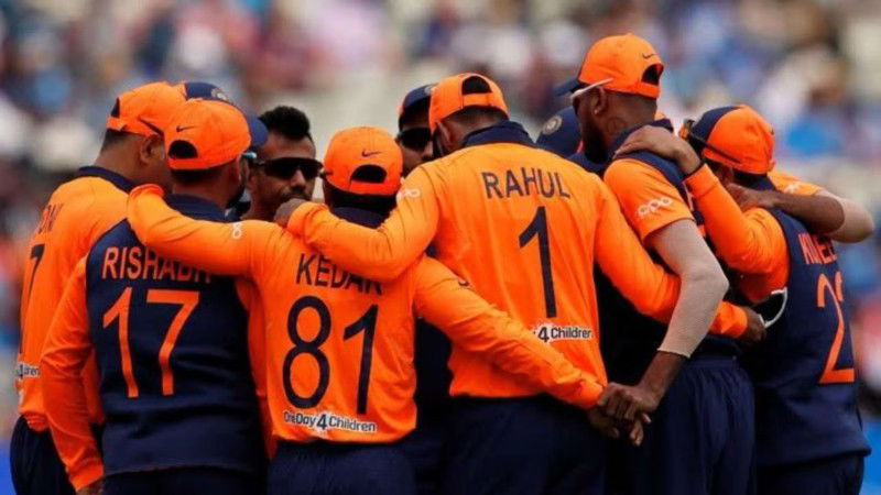Team India Orange Jersey 1