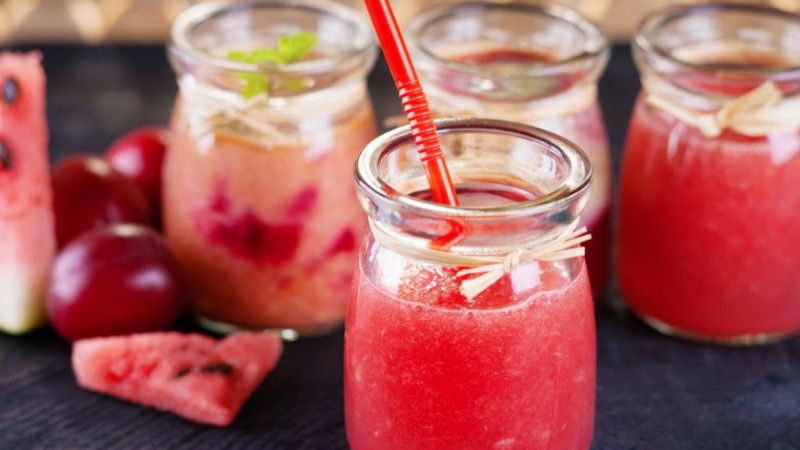 Watermelon Pomegranate Punch 1