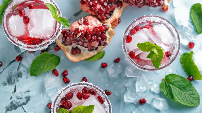 Watermelon Pomegranate Punch