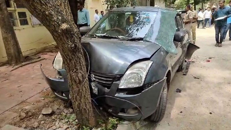 bengaluru accident maharani college 1