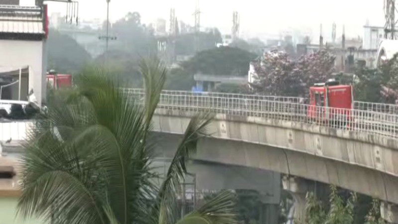 disruption in the namma metro green line nagasandra to silk institute 1