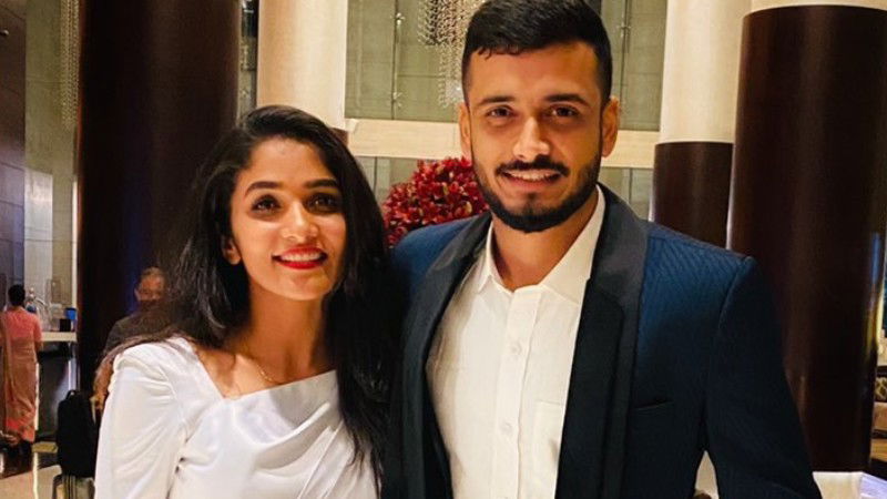 k p aravind and divya 1