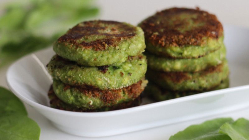 Aloo Palak Cutlet