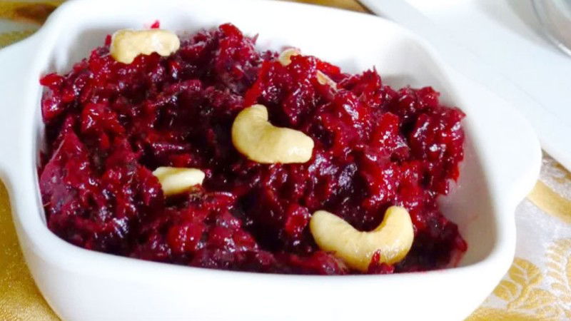 Beetroot Halwa 1