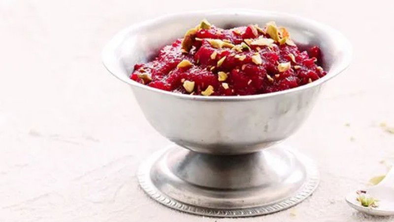 Beetroot Halwa 2