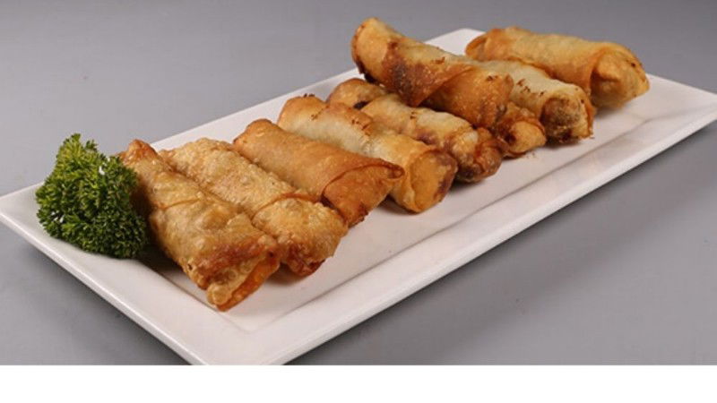 Cheesy paneer cigar roll
