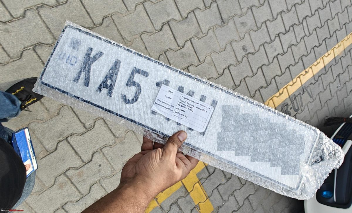 HSRP number plate 3