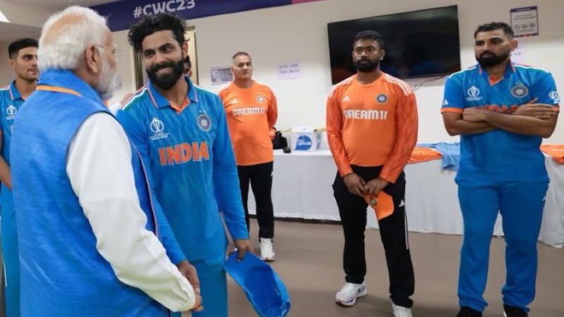 Ravindra Jadeja Narendra Modi