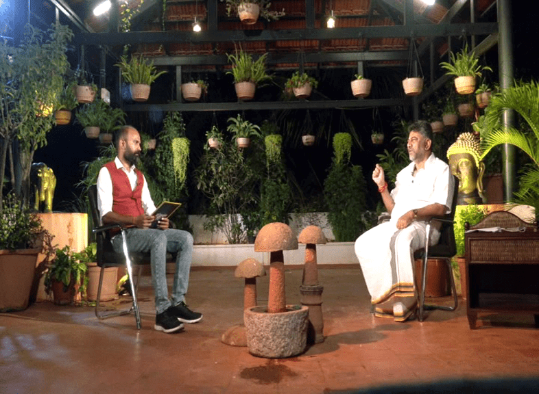 d.k.shivakumar interview 1
