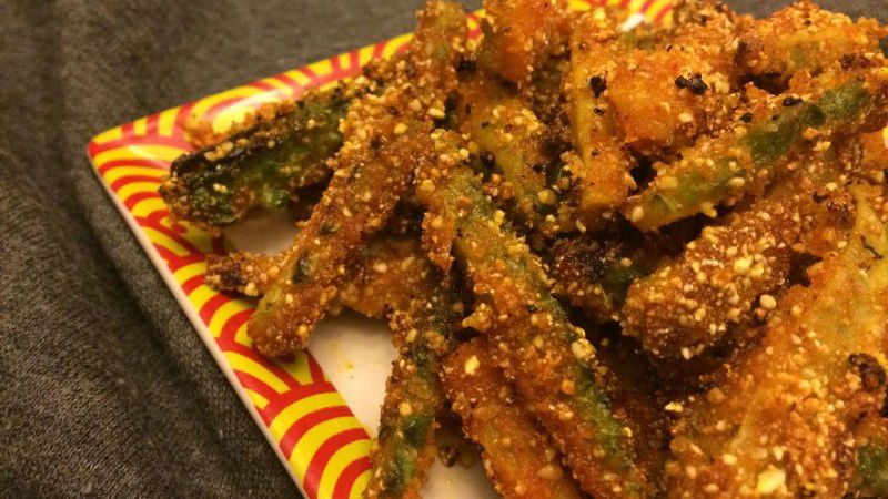 Bitter gourd fries
