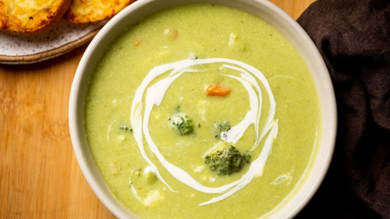 Broccoli Stem Soup 1