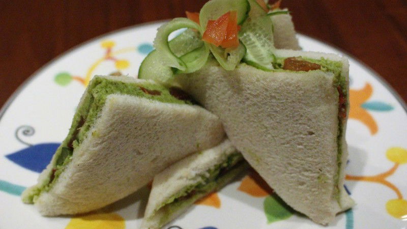 Green Chutney Sandwich 1