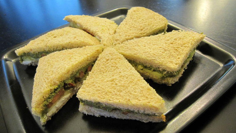 Green Chutney Sandwich
