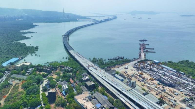 PM Modi to inaugurate Indias longest sea bridge Mumbai Trans Harbour Link on January 12 2
