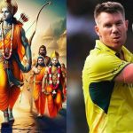 David Warner Celebrates Ram Mandir Pran Pratishtha