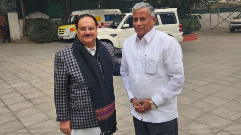 V Somanna JP Nadda