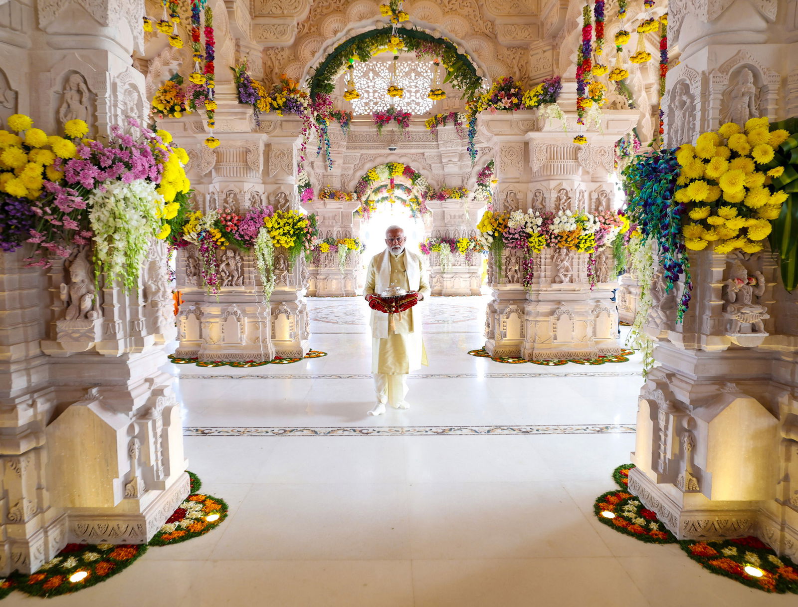 ram lalla narendra modi puja 6