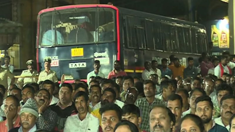 Chakravarty Sulibele Yuva Brigade holds Namo Bharat amid tight security in Aldur City Chikkamgaluru 1