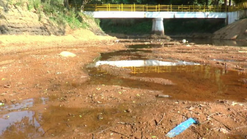 No drinking water left even at the birthplace of Cauvery Water level depletes in Triveni Sangama 2