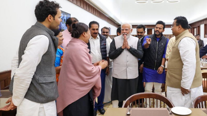 narendra modi parliament canteen 4