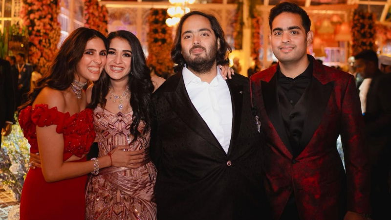 Anant Ambani and Radhika Merchant