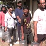 Drinking Water Problem in bengaluru Shortage water only one can person 1