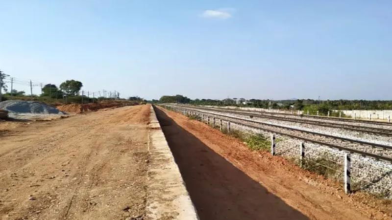 Kushalnagar Train Track 3