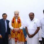 Lok Sabha Election 2024 Dr Manjunath HD Kumaraswamy Meets home minister amit shah in Delhi