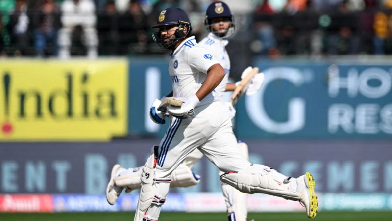 Rohit Sharma and Yashasvi Jaiswal test