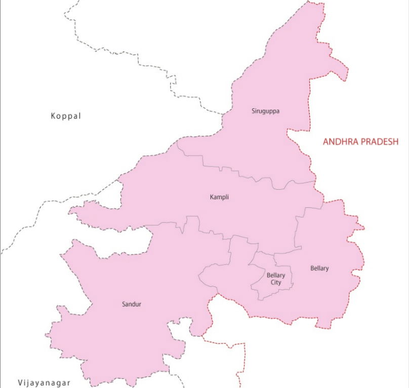 bellary map