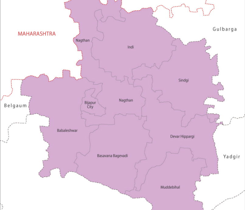 vijayapura lok sabha map
