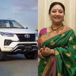 JP NADDA WIFE CAR