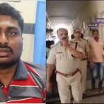 police inspector firing on the accused who tried to escape in Tumakur