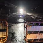 Hebbale Bridge Connecting Kalasa Horanadu Inundated Due To Heavy Rains