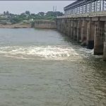 7th gate of Hipparagi barrage is not fully locked jamkhandi Bagalkot