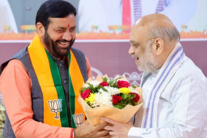 Nayab Singh Saini Amit Shah