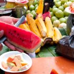 street food fruit bowl