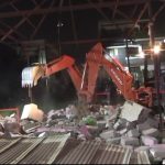 illegal shiva temple removed Raichuru 1