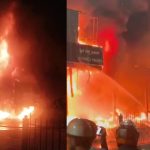 BIKE SHOWROOM FIRE